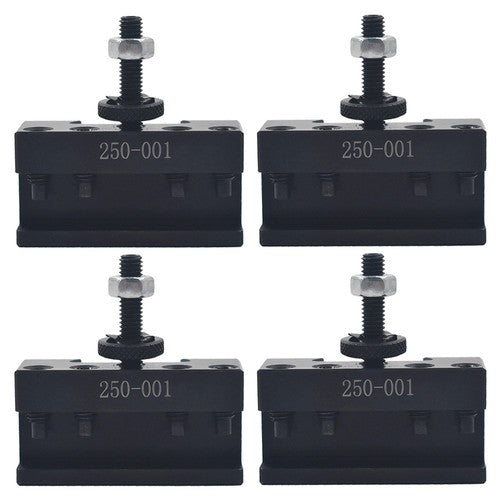 Solid Spare 4Pc OXA #1 250-001 Quick Change Turning Facing Tool Post Holder For Lathe CNC