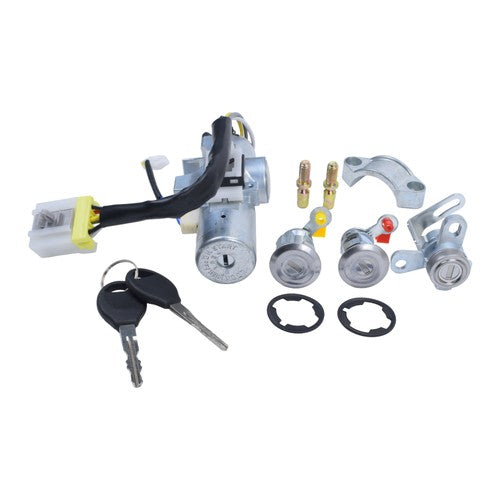 Ignition Switch Door & Tailgate Lock Cylinder Set for 1998-2004 Nissan Frontier