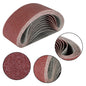 Solid Spare 4" X 24", 36-GRIT, PREMIUM A/O, X-WEIGHT SANDING BELTS 10 - PACK