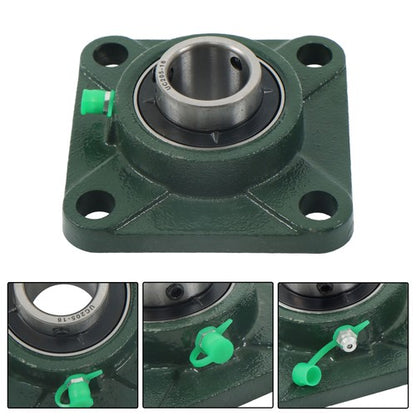 Solid Spare 6Pcs UCF205-16 Pillow Block Flange Bearing 1" Bore Solid Base Self Aligning