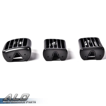 Solid Spare A/C Heater Dash Bezel Vents Fit For 98-02 Dodge Ram 1500 2500 3500 Dashboard