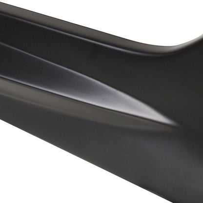 Solid Spare Fits 8th gen Honda Civic Sedan 2006-2011 PP Mugen RR Style Side Skirts ABS Black