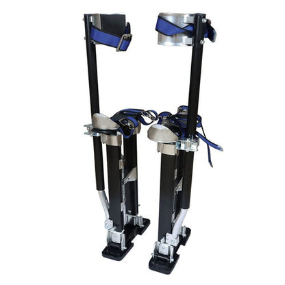 Solid Spare 24"- 40" Drywall Painting Aluminum Alloy Stilt For Painter Taping Tool Black