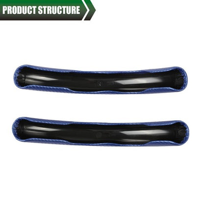 Solid Spare Carbon Fiber Car Steering Wheel Booster Non-Slip Cover Accessories Universal 15"