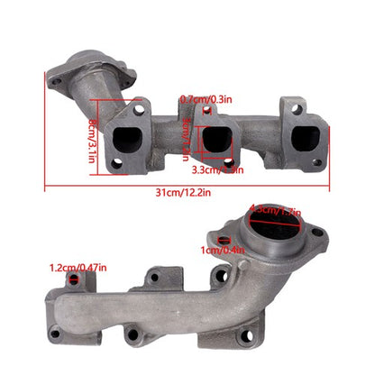 Solid Spare Fit for Dodge Nitro 2007 2008 2009 2010 2011 3.7L Right Exhaust Manifold