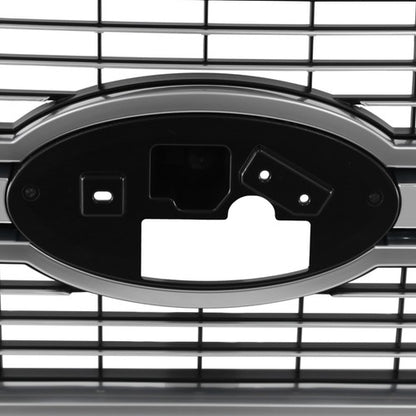 Satin Aluminum Front Bumper Grille Grill For 2021-2023 Ford F-150 F150 Limited