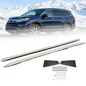 Solid Spare Pair Top Roof Rack Side Rails Luggage Cargo Carrier For 2016-2022 Honda Pilot