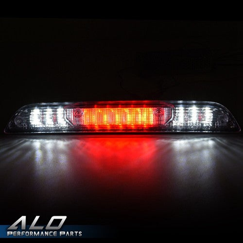 Solid Spare For 15-20 Ford F150 F250 F350 LED Third 3rd Tail Brake Light Cargo Lamp Chrome