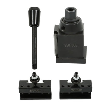 Solid Spare 250-000 250-001 250-002 OXA Wedge Type Tool Post Set Fit For Lathe Swing Dia 8"