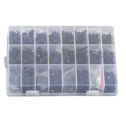 Solid Spare 720PCS M3 M4 M5 M6 bolt and nut combination kit surface oxidation Alloy steel