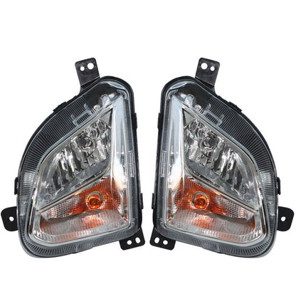 Solid Spare Pair Left and Right Front Bumper Fog Lights w/Signal For Chevrolet Equinox 2018