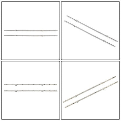 Solid Spare 2PCS Linear Guide SBR12-1500mm Linear Guide Rail w/4 PCS SBR12UU Sliders
