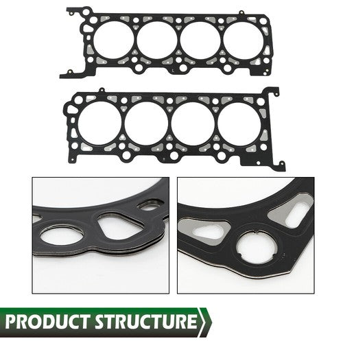 Solid Spare Fit For 00-04 Ford F150 F350 Expedition Excursion E150 5.4L Head Gasket Bolt Set