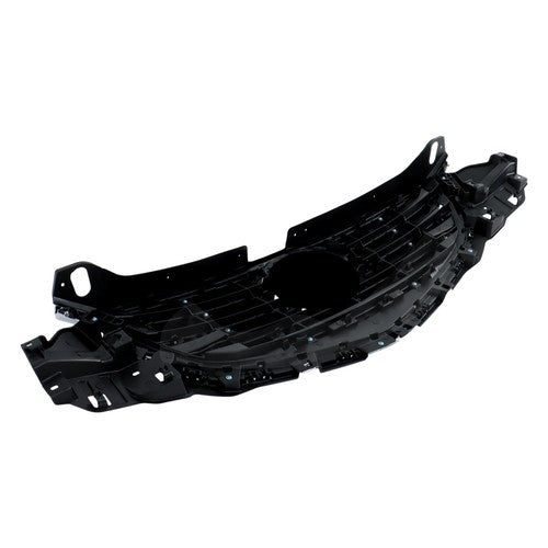 Solid Spare For Mazda CX-5 2015-2016 Black With Painted Dark Gray Insert Front Upper Grill