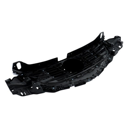 Solid Spare For Mazda CX-5 2015-2016 Black With Painted Dark Gray Insert Front Upper Grill