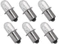 Solid Spare (6) Xenon Replacement Bulbs for Milwaukee 49-81-0030 18 Volt