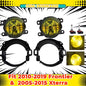 2P Fog Light For 2010-2019 Nissan Frontier 2005-2015 Nissan Xterra  w/Bulb Cover