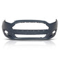 Solid Spare Fit For 2014 2015 2016 2017 2018 2019 Ford Fiesta Front Bumper Cover Fascia