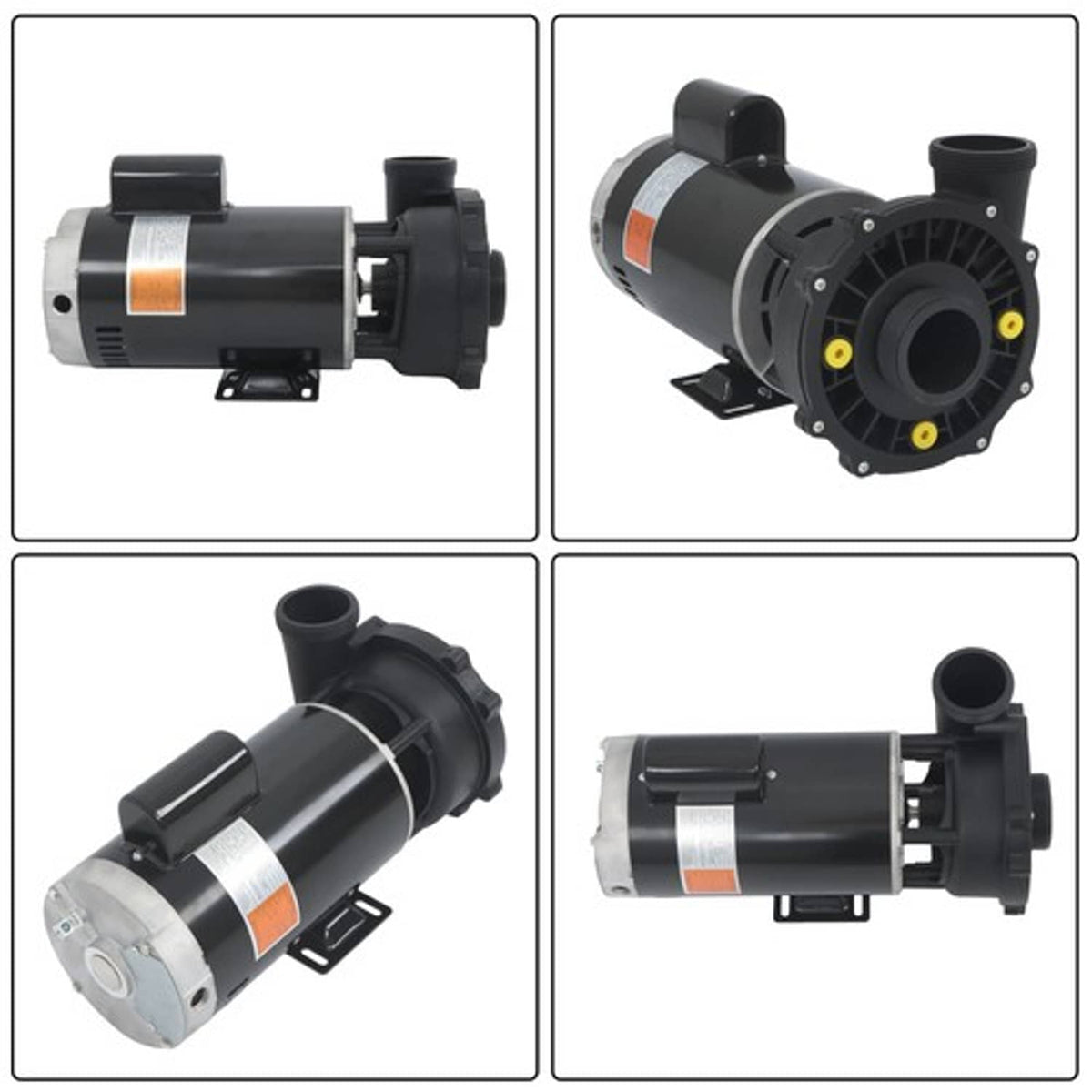 Solid Spare Spa Pump 3722021-1D 5HP 230V 2“ Intake and 2" Discharge 56Y Frame Hot Tubs