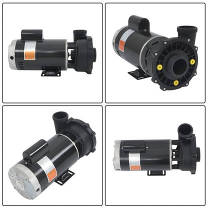 Solid Spare Spa Pump 3722021-1D 5HP 230V 2“ Intake and 2" Discharge 56Y Frame Hot Tubs