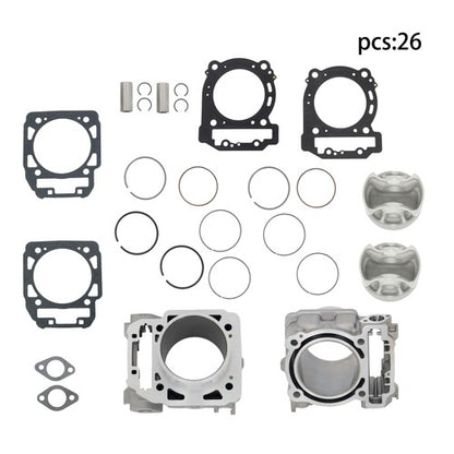 Solid Spare For Can-Am 1000 6X6 EFI 2014-2020 420413116 Top End Cylinders Piston Gaskets Kit