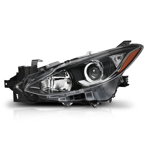 Solid Spare Halogen Projector Headlight Driver Left Side LH Fit For 14-16 Mazda 3 Sport