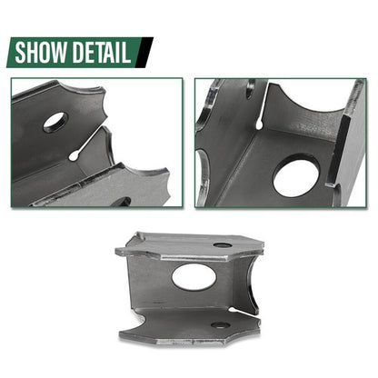 Solid Spare Heavy Duty Front Lower Control Arm Bracket Fit For 07-18 Jeep Wrangler JK JKU