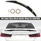 Solid Spare Rear Trunk Spoiler Rear wing For 19-25 BMW G20 330i G80 M3 Gloss Black M4 Style