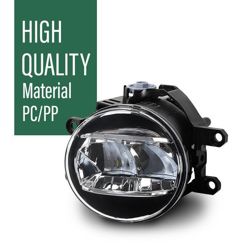 Solid Spare Fit For Toyota Camry Corolla RAV4 Yaris Lexus LED Fog Lights Driving Lamps