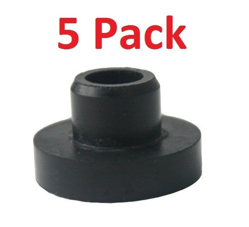 Solid Spare (5) Fuel Gas Tank Bushing Grommet For Generators Tractors 3/8" Hole