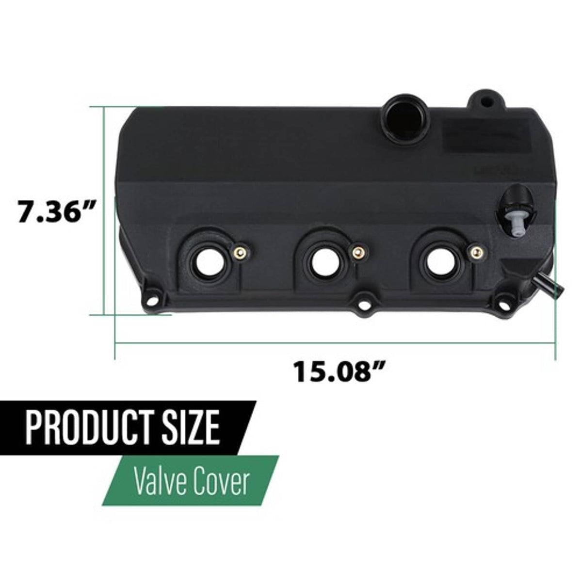 Solid Spare Fit For 2007-2009 Outlander Mitsubishi Engine Valve Cover w/ Gasket 1035A840