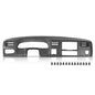 Solid Spare Fit For 99-04 Ford F250 F350 Dash Instrument Cluster Radio Trim Bezel Dark Gray