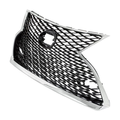 Solid Spare Front Upper Grill Replacement For Lexus RX350 RX450h 2020-2022 W/ Sensor Holes