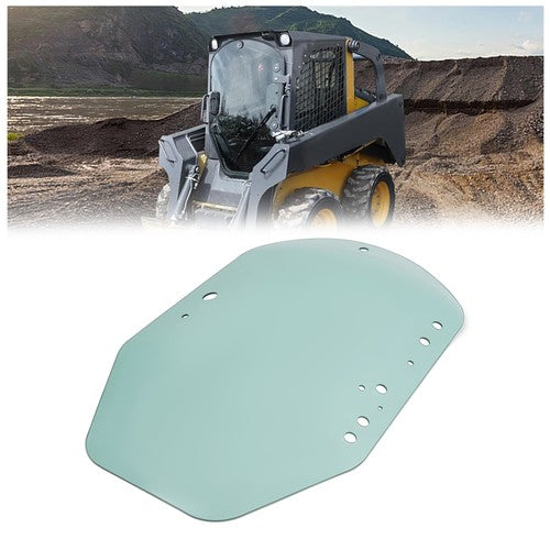 Solid Spare For John Deere Skid Steer & Track Loader D & E Series Clear Door Glass # T312628