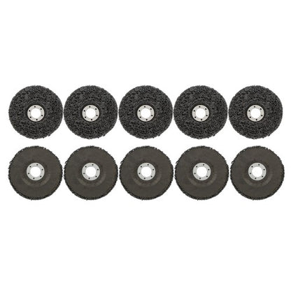 Solid Spare 10 Pieces of 4.5inch x 7/8 inch Black Diamond Grinding Discs for Angle Grinder