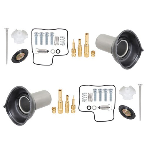 Solid Spare For Honda Shadow VT VLX 400 600 Repair Kit Carburetor Diaphragm Plunger Needle