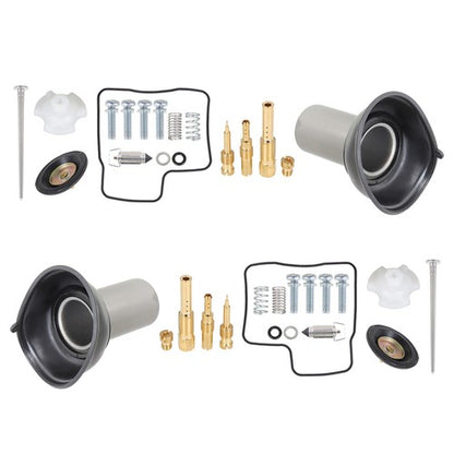 Solid Spare For Honda Shadow VT VLX 400 600 Repair Kit Carburetor Diaphragm Plunger Needle