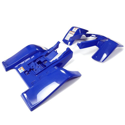 Solid Spare Blue Grille Front & Rear Fenders + Gas Tank Plastics Kits For Yamaha Banshee 350