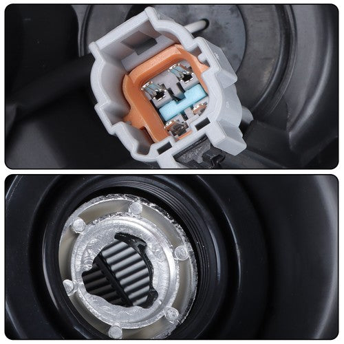 Solid Spare LH+RH Side Headlights Headlamps Clear Lens For Nissan Kicks SR 2018 2019 2020