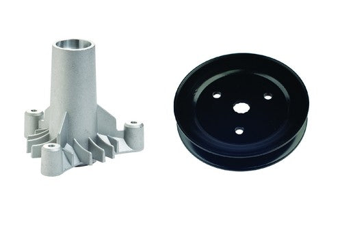 Solid Spare Repl Spindle Assembly for Husqvarna 137646 128774 532130794 & Pulley 173436