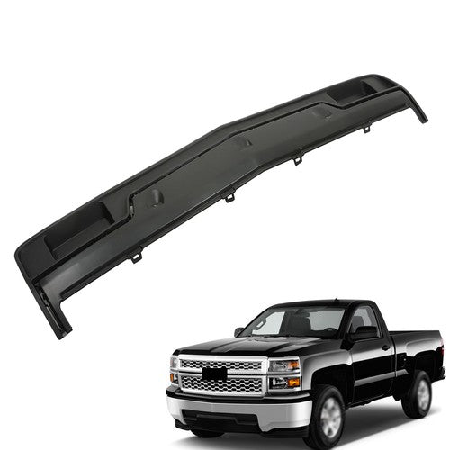 Solid Spare W/O Tow Hook Hole For Chevrolet Silverado 1500 2014-2015 Front Bumper Trim Panel