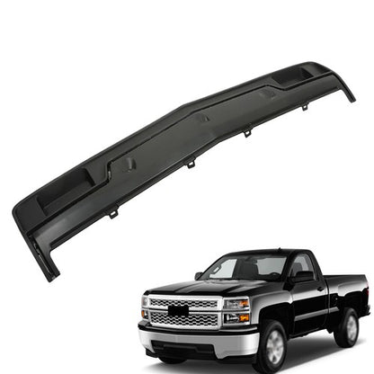 Solid Spare W/O Tow Hook Hole For Chevrolet Silverado 1500 2014-2015 Front Bumper Trim Panel