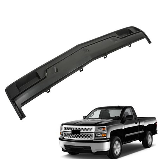 Solid Spare W/O Tow Hook Hole For Chevrolet Silverado 1500 2014-2015 Front Bumper Trim Panel