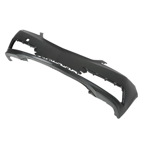 Solid Spare For Acura TLX 2015-2017 Replacement Front Lower Bumper Cover W/o Sensor Holes