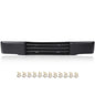 Solid Spare Fit For 2015-2017 Ford F-150 Front Bumper Cover Lower Grille Trim Panel Black