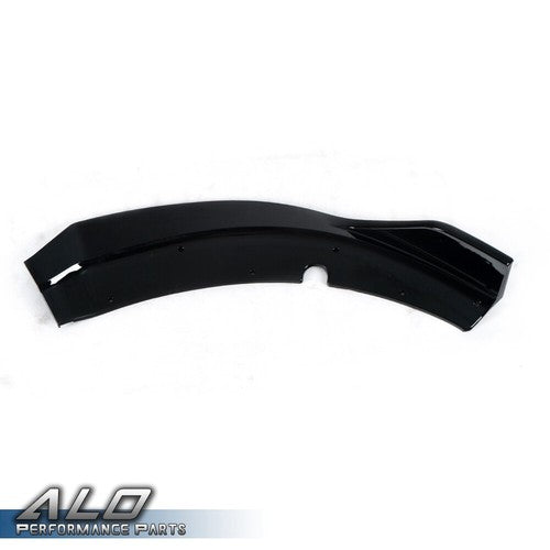 Solid Spare Fit For 2015-2020 Dodge Charger SRT V2 Style Front Bumper Lip Body Kit Black