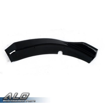 Solid Spare Fit For 2015-2020 Dodge Charger SRT V2 Style Front Bumper Lip Body Kit Black