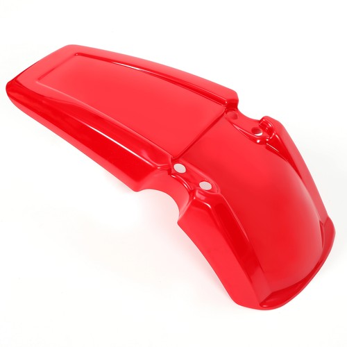 Solid Spare For Honda ATC250R 1983-1984 Front Fender Mud Guard Flaps Plastic Red