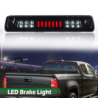 Solid Spare Fit For 15-18 Chevy Colorado GMC Canyon Smoke LED Third Brake Light Cargo Lamp