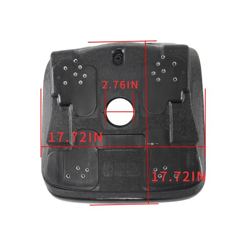 Solid Spare For Kubota L3010 L3410 L3710 L4310 L4610 Black Seat Compact Tractor L48 Backhoe